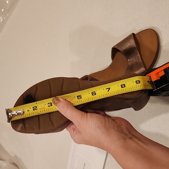 Gorgeous Paul Green metallic bronze sandals UK size 6, US size 8.5 - Picture 10 of 12